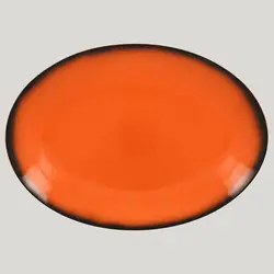 Блюдо овальное RAK Porcelain LEA Orange 32 см (оранжевый цвет)