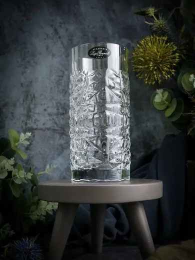 Набор стаканов высоких Mixology Textures 480 мл , хрустальное стекло, 6 шт.