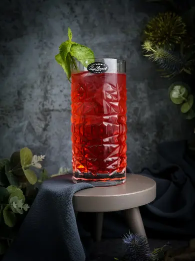 Набор стаканов высоких Mixology Textures 480 мл , хрустальное стекло, 6 шт.