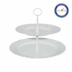 Этажерка 2-х ярусная, ARC International, Trianon, d 24/31 см, h 24 см