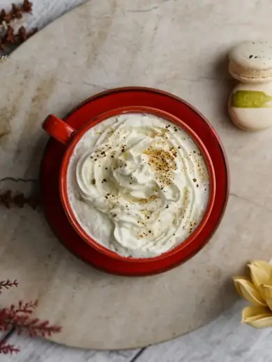 Набор чайных пар Porland Seasons 340 мл (4 предмета), красный