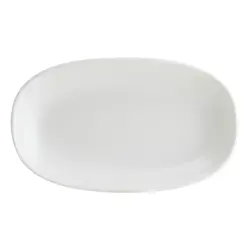 Блюдо овальное 240*140 мм. Ирис Белый, форма Гурмэ Bonna /1/12/1164/ 