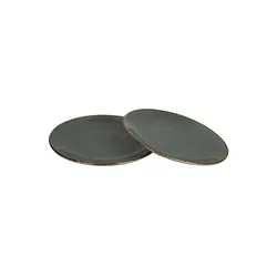 Набор обеденных тарелок Porland Seasons 28 см (2 предмета), тёмно-серый