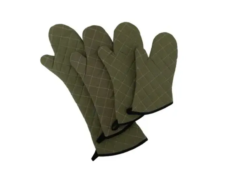 Рукавица термостойкая с 1-м выделенн. пальцем 43*15,5 см. (до +220 °С) хлопок (1 шт.) MGprof /1/144/