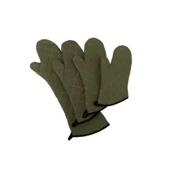 Рукавица термостойкая с 1-м выделенн. пальцем 33*15 см. (до +220 °С) хлопок (1 шт.) MGprof /1/96/