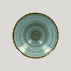 Глубокая тарелка RAK Porcelain Twirl Lagoon 480 мл, 26*9 см