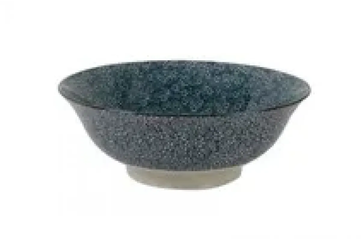 OLD FASHION PETROL BLUE BOWL 20CM