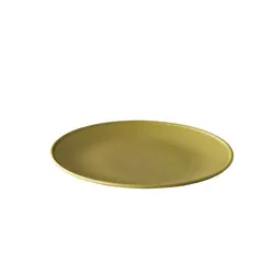 Тарелка мелкая 28 см, цвет зеленый, Hygge