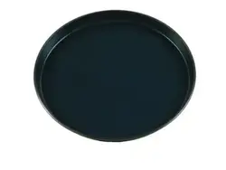 Противень для пиццы d=32 см. h=2,5 см. голубая сталь Gimetal /1/20/