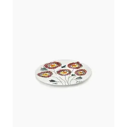 Блюдце для чайной чашки 14,5 см Anemone Milk Midnight Flowers