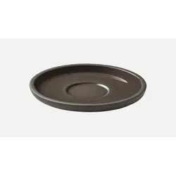 Блюдце d 14 см, h 1,8 см, цвет серо-коричневый, ReNew