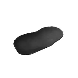 Блюдо для подачи 40*20 см. h=0,7 см. черное, сланец MGprof /1/17/