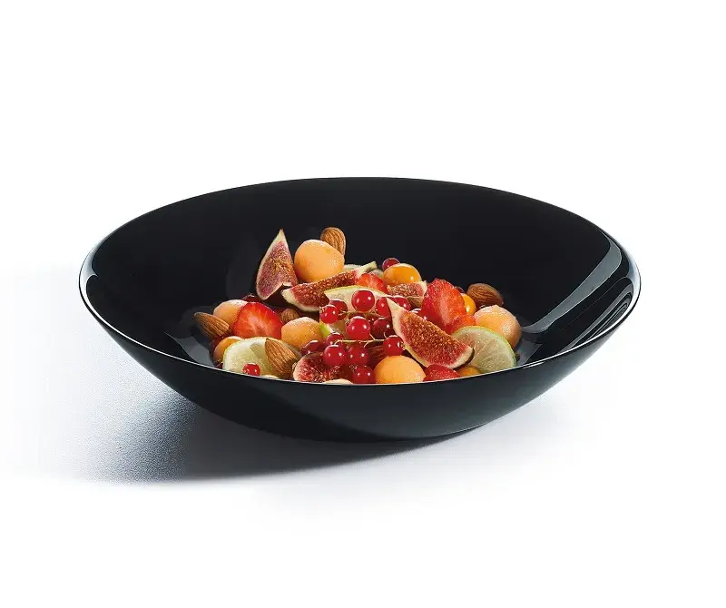 Тарелка глубокая, ARC International, Evolution Black, 780 мл, d 200 мм, h 42 мм