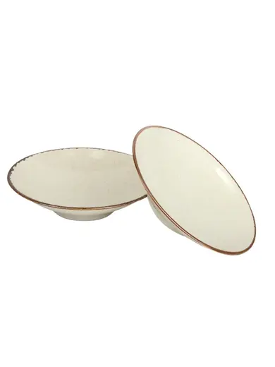 Набор салатников Porland Seasons 26 см 850 мл (2 предмета), бежевый