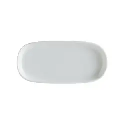 Блюдо овальное 140*65 мм. Белый, форма Хюгге Bonna /1/12/5856/ 
