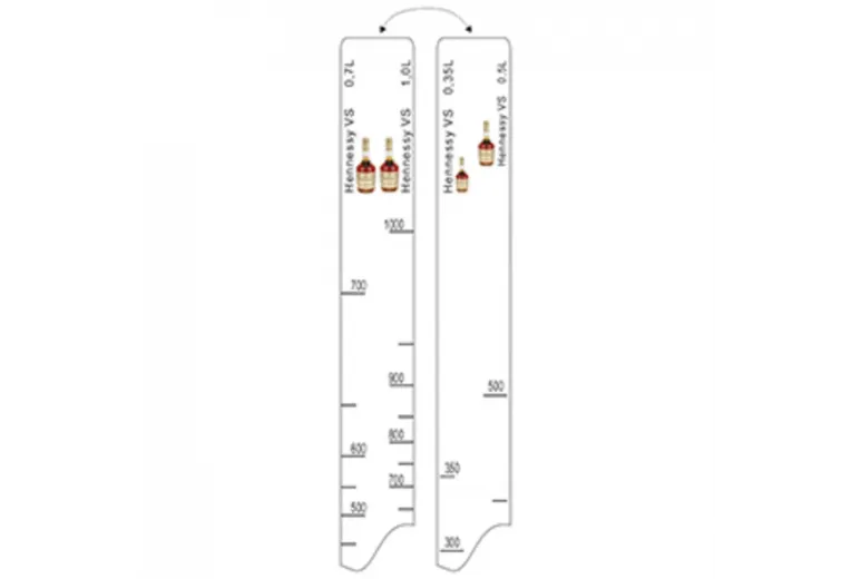 Барная линейка Hennessy VS (350мл/500мл/700мл/1л), P.L. Proff Cuisine