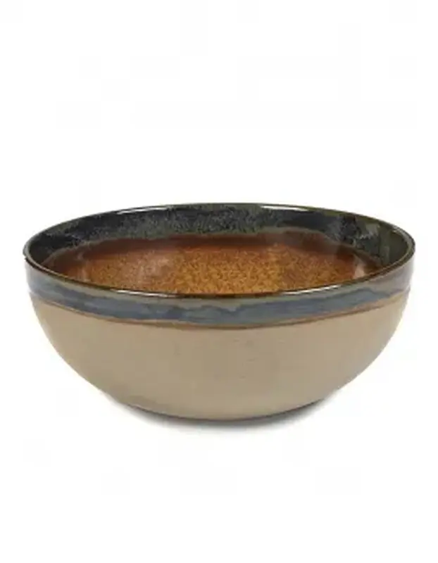 Салатник D23,5см, H9,5см, цвет RUSTY BROWN