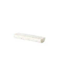 Блюдо прямоугольное, цвет белый, 21 x 6 см