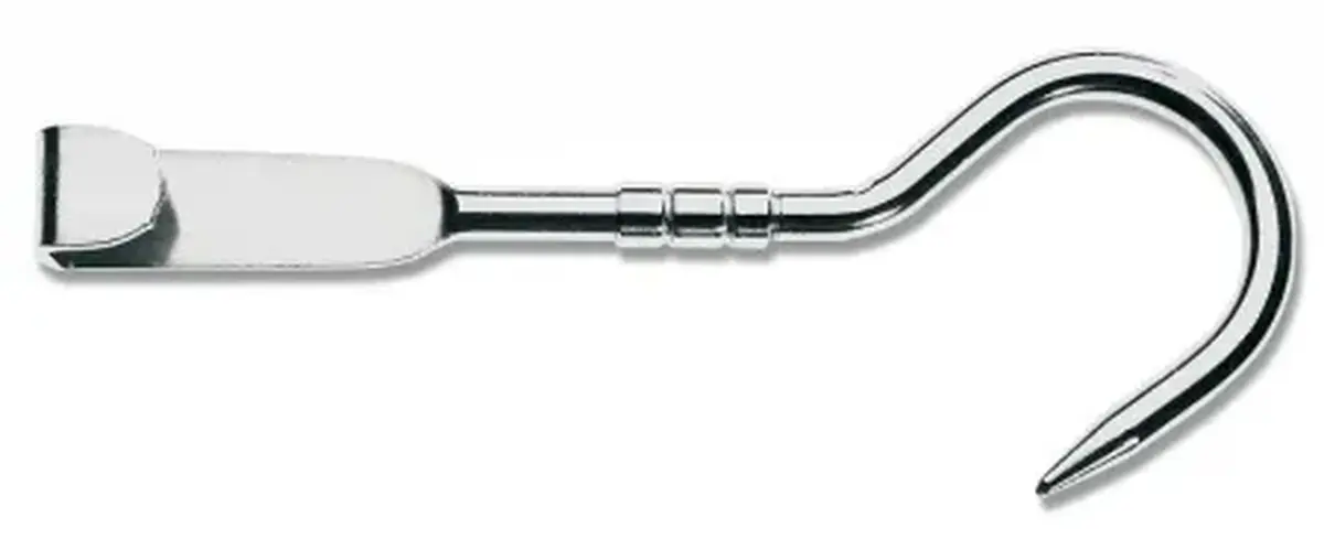 Крюк для мяса l=28 см. d=6 см. (180 кг) вращающ. Icel /1/