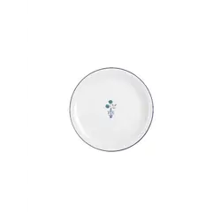 Тарелка мелкая Porland Vaso Piccolo DS17 28 см, кант синий