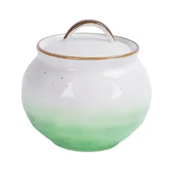 Сахарница 360 мл зеленая d 8 см h8 см фарфор "The Sun Eco" P.L. Proff Cuisine [1]