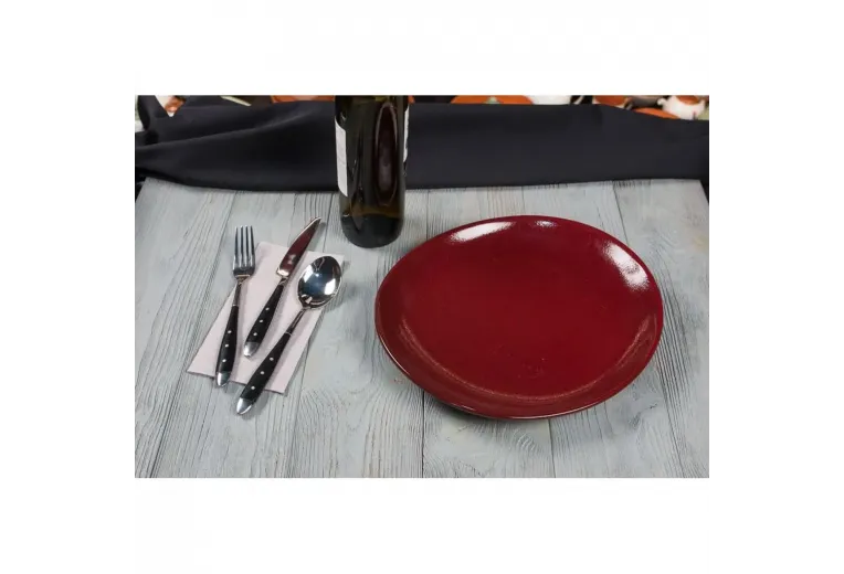 Блюдо овальное 30*26,5*2,8 см Evolution Dark Red P.L. Proff Cuisine [1]