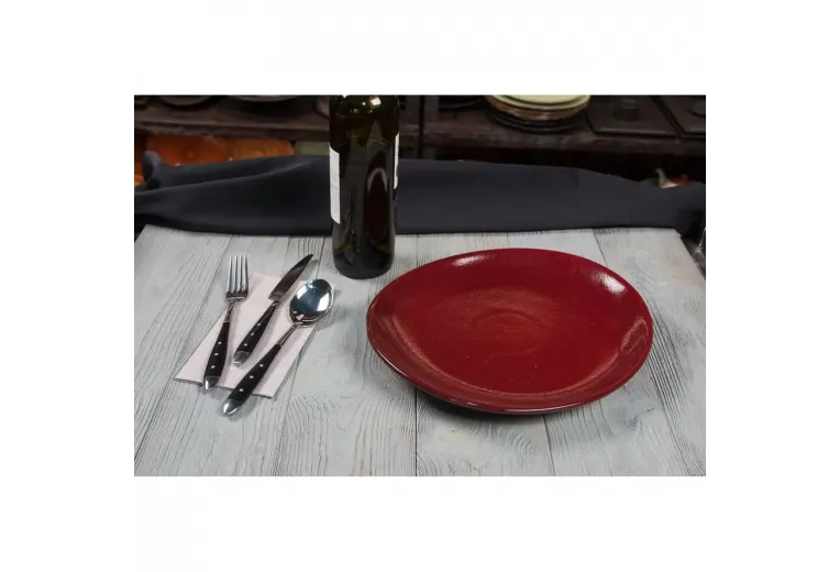 Блюдо овальное 30*26,5*2,8 см Evolution Dark Red P.L. Proff Cuisine [1]