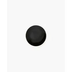 Тарелка мелкая d 14 см, h 0,7 см, цвет черный, DÉ