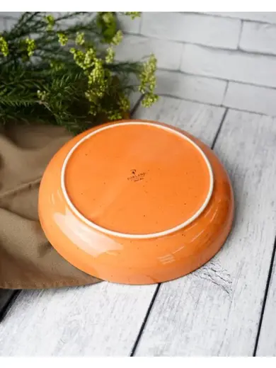 Набор салатников Porland Seasons 22 см (2 предмета), оранжевый, 835 мл