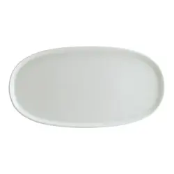 Блюдо овальное 250*190 мм. Белый, форма Хюгге Bonna /1/6/ 