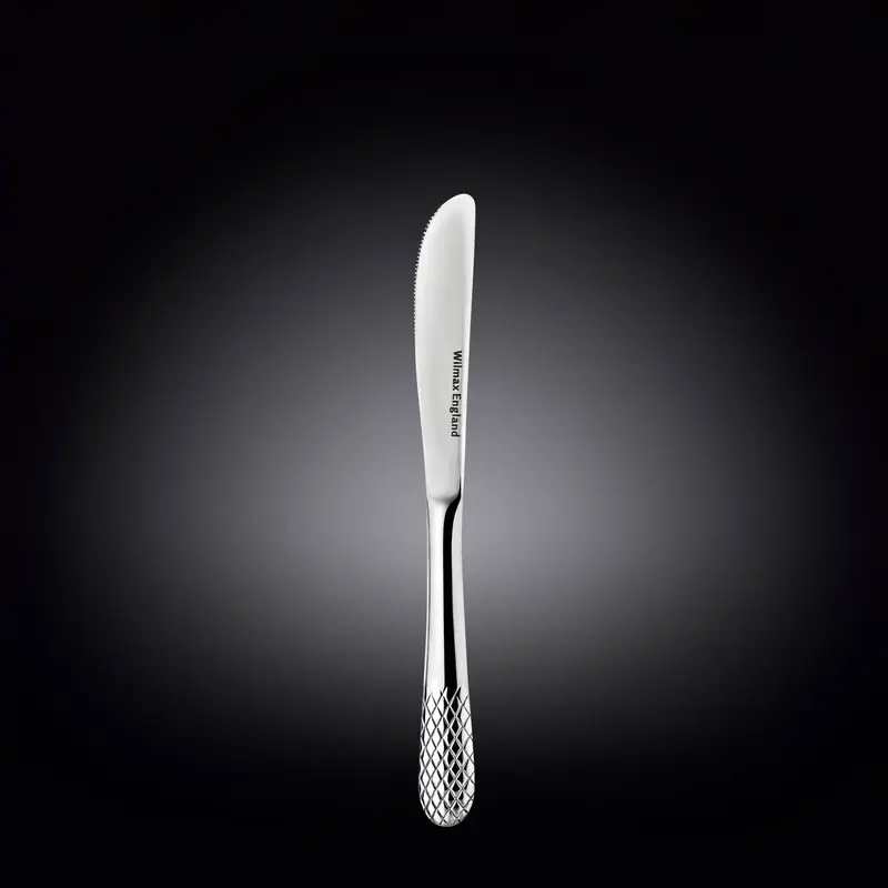 Нож десертный Джулия 18/10 3,5 мм. 20,5 см. Wilmax /24/144/