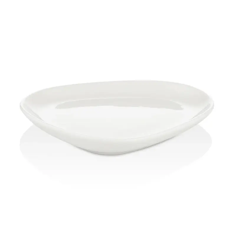 Тарелка 19*16,5*2,4 см овальная Island White By Bone Innovation [6]