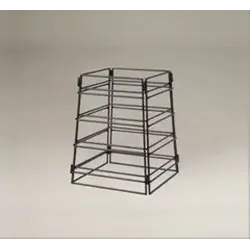 Подставка 4-х сторон. в виде башни, кован. железо, American Metalcraft, 48.3*48.3/39.4*39.4 см, h 61 см