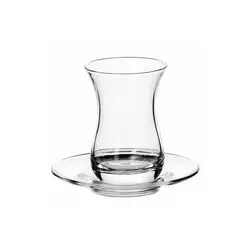 Стаканчик для чая 160 мл. d=65 мм. h=95 мм. с блюдцем /6/24/768/