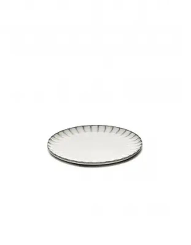 Тарелка мелкая D18см, H1,7см, цвет белый, Inku