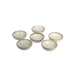 Набор соусников Porland Seasons 9 см (6 предметов), бежевый, 95 мл