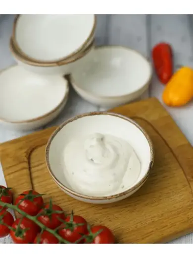 Набор соусников Porland Seasons 9 см (6 предметов), бежевый, 95 мл