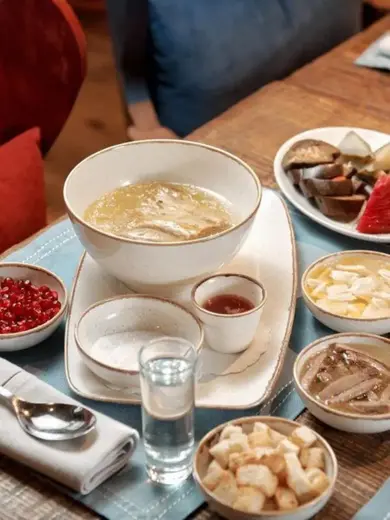 Набор соусников Porland Seasons 9 см (6 предметов), бежевый, 95 мл