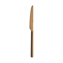 Нож десертный Иллюзион Бронзовый 18/10 2,5 мм 20 см. Bonna /12/