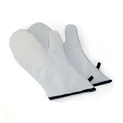 Рукавица термостойкая с 1-м выделенн. пальцем 33*17 см. (до +250°С) замша (1 пара) /1/