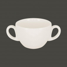 Бульонница с двумя ручками RAK Porcelain Barista 280 мл, h 6,3 см