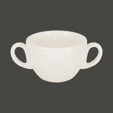 Бульонница с двумя ручками RAK Porcelain Barista 280 мл, h 6,3 см