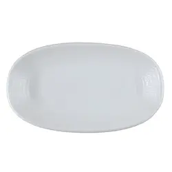 Блюдо овальное 240*140 мм. Белый Пьюре Дот, форма Гурмэ Bonna /1/12/1164/