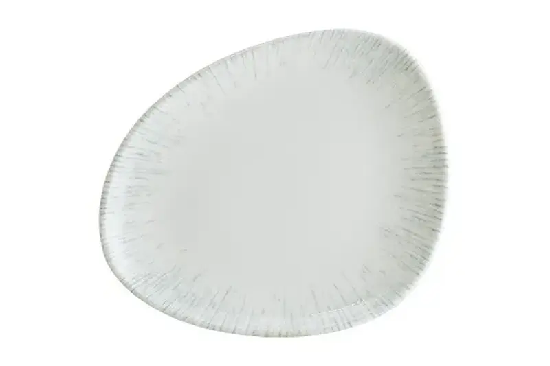 Тарелка d=190 мм. Ирис Серый, форма Ваго Bonna /1/12/1728 