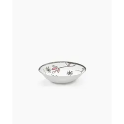 Салатник низкий 22 см Fiore Rosa Midnight Flowers