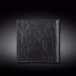 Тарелка квадр. 215*215 мм. Слэйт Wilmax /3/24/