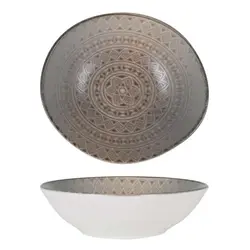 Салатник d=180 мм. 470 мл. h=55 мм. Дамаск, форма Ваго Bonna /1/12/ 