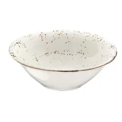 Салатник d=200 мм. 900 мл. h=70 мм. Грейн, форма Гурмэ /1/6/450/