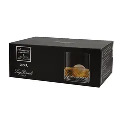 Набор стаканов низких ROMA 1960 380 мл., h= 9 см, d=8,5 см, хрустальное стекло, 6 шт.