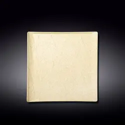 Тарелка квадр. 215*215 мм. Сэнд Wilmax /3/24/